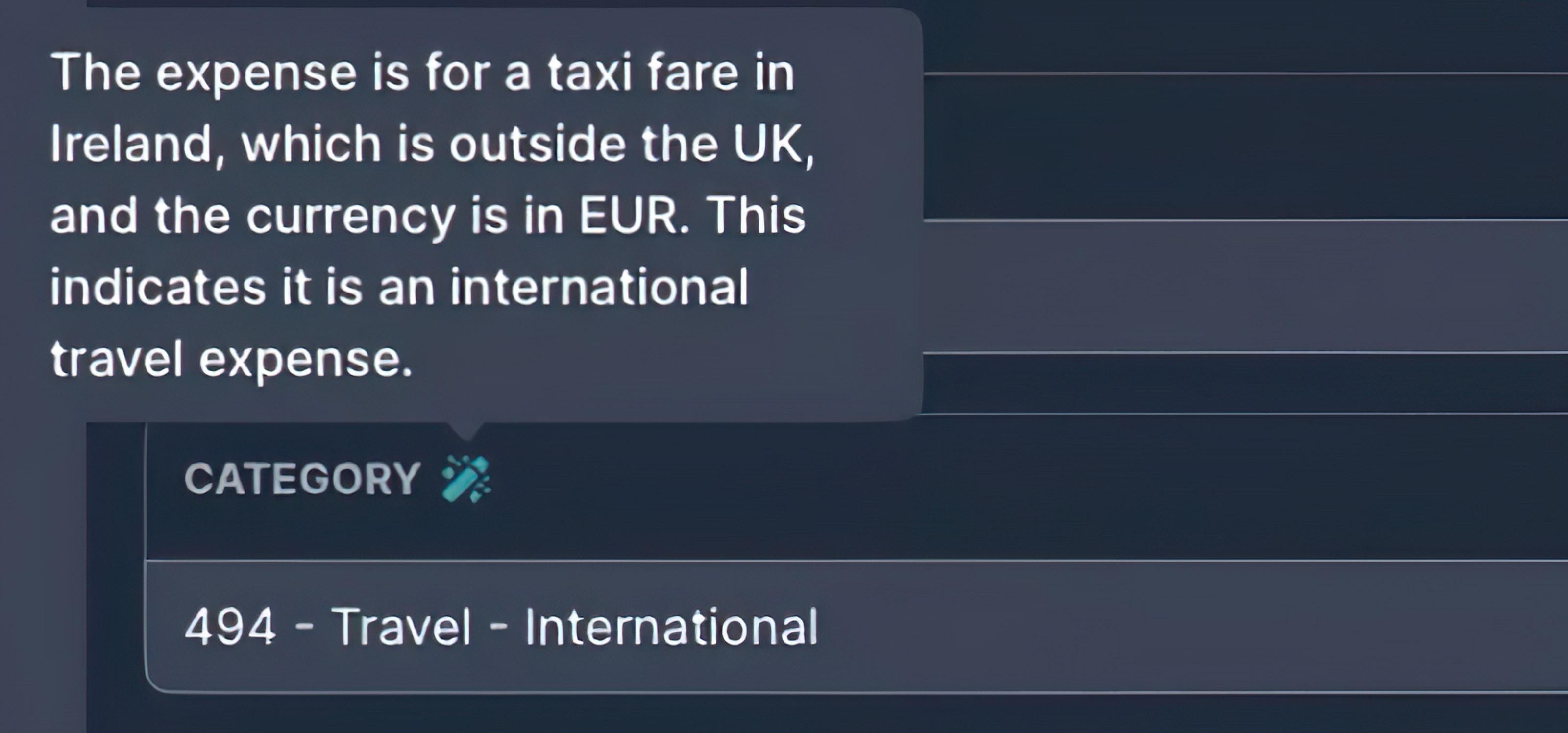 AI self-reflection in Briefcase app